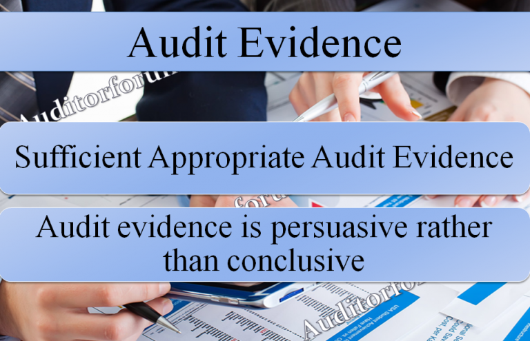 pervasive audit evidence meaning